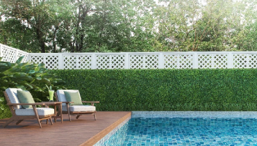 Home swimming pool.