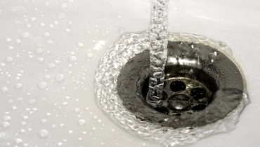 shower drain.